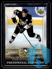2006-07 UD Phenomenal Beginning Silver Sidney Crosby #16 Pittsburgh Penguins